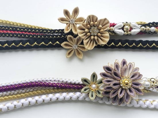 正絹振袖用帯締め|振袖レンタル|大阪都島、日産呉服・和田甚の新作つまみ