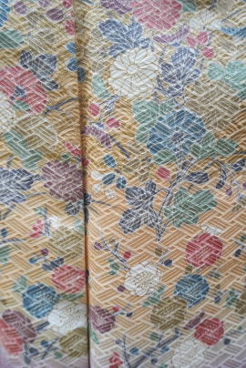 正絹ピンク小紋訪問着【TR=3205】|訪問着レンタル|大阪都島、日産呉服・和田甚