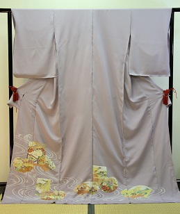 正絹最新柄、京友禅色留袖|irtN-1002|レンタル大阪