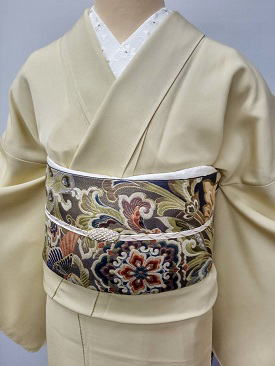 正絹本加工高級色留袖|irtn-1006||大阪・日産呉服