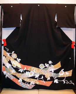 正絹最高級手描き黒留袖|tr-009|留袖レンタル大阪