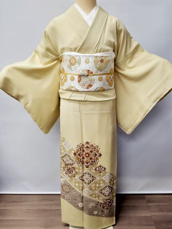 正絹本加工高級色留袖|irtn-1006|色留袖レンタル、大阪・日産呉服