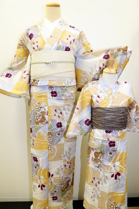 高級浴衣レンタル＆着付・ヘアー|大阪、日産呉服＆和田甚・地下鉄都島店